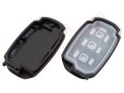 Producto Genérico - Carcasa de telemando 3 botones para Hyundai Elantra, con espadín